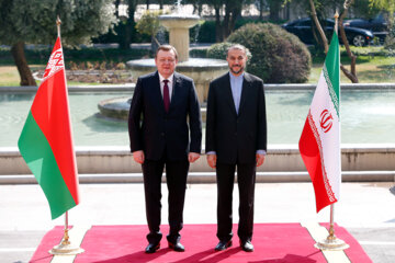 Rencontre des ministres des A.E. de l'Iran et du Biélorusse à Téhéran