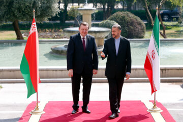 Rencontre des ministres des A.E. de l'Iran et du Biélorusse à Téhéran