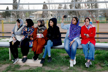 Le tournoi international de polo féminin de la Coupe Norouz 2023 a eu lieu ce lundi soir (13 mars) au club Norouz Abad Club de Téhéran, à l’issue duquel , l'équipe féminine iranienne a remporté le championnat. (Photo : Amin Jalaali)
