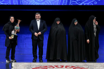 Jeux Internationaux de Norouz 2023 : cérémonie de clôture au Vahdat Hall de Téhéran (Photo : Mohammad Mahdi Esmaïli-IRNA)