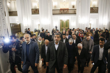 سیدعزتالله ضرغامی وزیر میراثفرهنگی، گردشگری و صنایعدستی در آیین گرامیداشت «جشن جهانی نوروز»