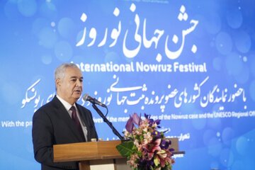 نظامالدین زاهدی سفیر تاجیکستان در آیین گرامیداشت «جشن جهانی نوروز»