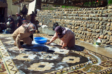 خانه تکانی در مناطق روستایی استان گلستان 