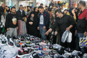 El bazar de Rasht en vísperas del Año Nuevo

