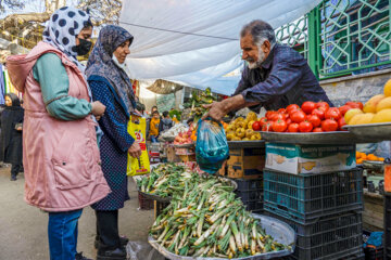 بازار خرید شب عید در خرم آباد