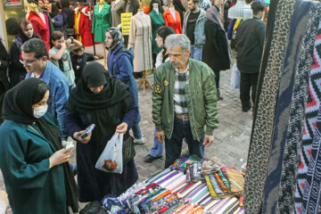 El bazar de Rasht en vísperas del Año Nuevo
