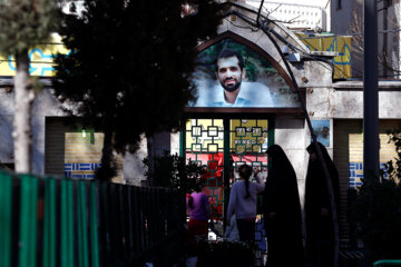 مزار شهدای چیذر در آخرین پنج شنبه سال