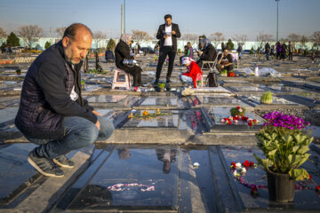 آخرین پنجشنبه سال در بهشت زهرا (س)