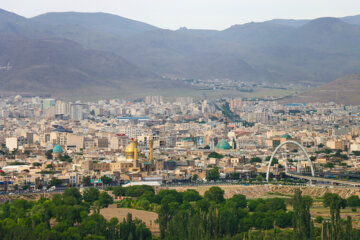 دور نمای شهر زنجان