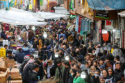 ایرانی عید نوروز اور موسم بہار کی آمد کی مناسبت سے تہران کے تجریش بازار کی صورتحال کے مناظر
