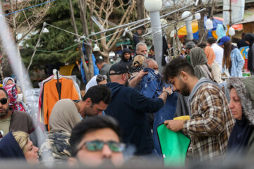 El bazar de Tayrish en vísperas de Noruz  