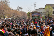 El Gran Bazar de Teherán en vísperas del Año Nuevo 
