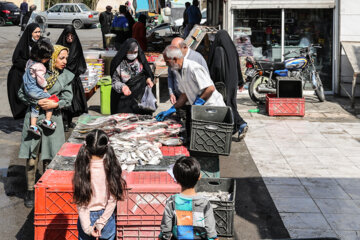 بازار ماهی فروشان شهرک شهید بهشتی