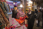 Yılın son gününde Tebriz pazarında alışveriş canlandı 