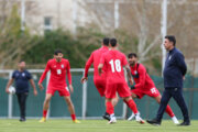 اولین تمرین تیم ملی با امیر قلعه نویی