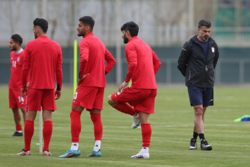 تمرین تیم ملی فوتبال