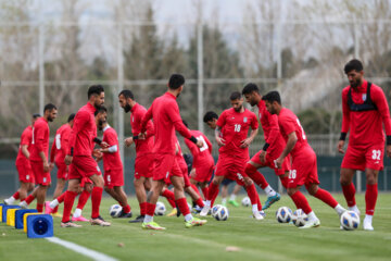 تمرین تیم ملی فوتبال