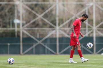 تمرین تیم ملی فوتبال