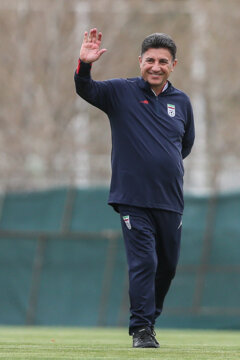 تمرین تیم ملی فوتبال