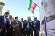 Der erste Teil der Phase 2 der Abadan-Raffinerie vom Präsidenten Irans in Betrieb genommen