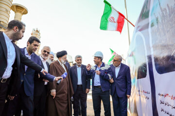 Le Président de la République islamique d’Iran, Seyyed Ebrahim Raissi, s'est rendu ce lundi matin 20 mars (et à la veille du Nouvel An 1402 iranien) dans la province méridionale du Khouzestan pour inaugurer la deuxième phase de la raffinerie d'Abadan. (Photo : Mahdi Bolourian)