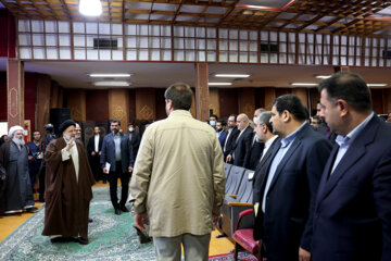 Le Président de la République islamique d’Iran, Seyyed Ebrahim Raissi, s'est rendu ce lundi matin 20 mars (et à la veille du Nouvel An 1402 iranien) dans la province méridionale du Khouzestan pour inaugurer la deuxième phase de la raffinerie d'Abadan. (Photo : Mahdi Bolourian)