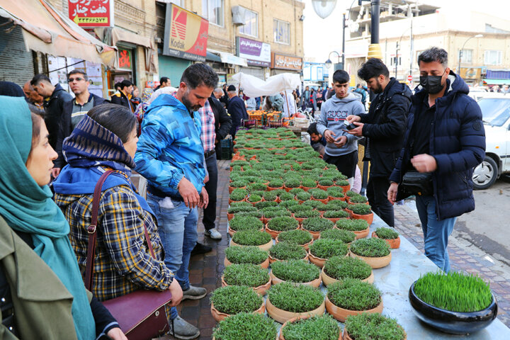 شهر در تدارک استقبال از بهار/جریان زندگی در خریدهای نوروزی