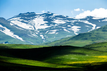 طبیعت دامنه های سبلان اردبیل