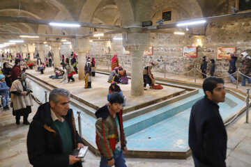 گردشگران نوروزی در رختشویخانه زنجان