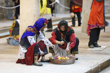 گردشگران نوروزی در رختشویخانه زنجان