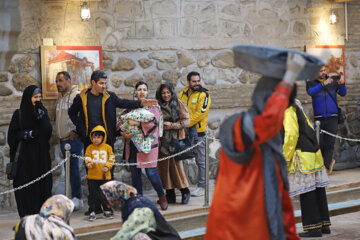 گردشگران نوروزی در رختشویخانه زنجان