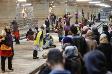 گردشگران نوروزی در رختشویخانه زنجان