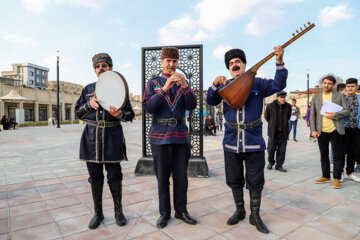 ویژه برنامه نوروزگاه در سبزه میدان زنجان