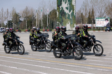 Iran : exercices des forces de l’Ordre pour la promotion de la sécurité sociale et la prévention des vols (Photographe : Amin Jalali, mars 2023)