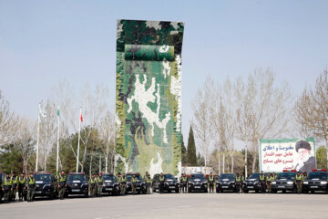 Iran : exercices des forces de l’Ordre pour la promotion de la sécurité sociale et la prévention des vols (Photographe : Amin Jalali, mars 2023)