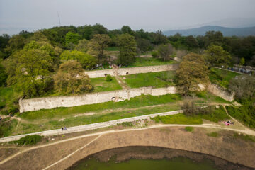 گردشگران نوروزی درباغ جهانی عباسآباد
