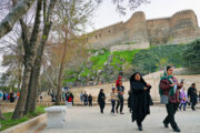 ایران میں 'فلک الافلاک' تاریخی قلعہ کے مناظر
