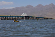 زیرساخت‌های اولیه گردشگری در دریاچه ارومیه ایجاد می‌شود