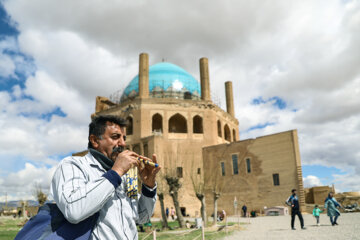 گنبد سلطانیهDôme de Soltanieh à Zanjān