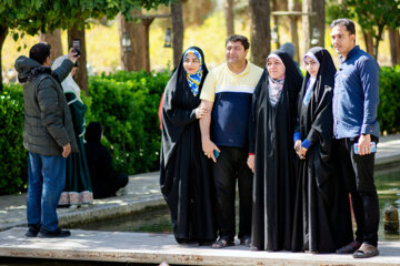 La ciudad central de Yazd recibe a los turistas de Noruz