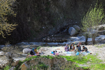 Cascade de Bisheh, l'une des principales attractions du Lorestan en Iran