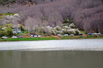 Nature printanière des montagnes de Rudbar au nord de l’Iran 