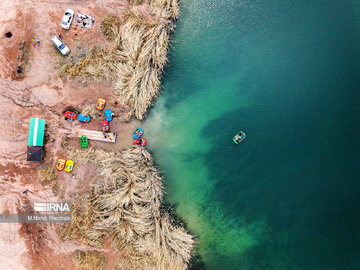 دریاچه اُوان قزوین؛ نوروز ۱۴۰۲