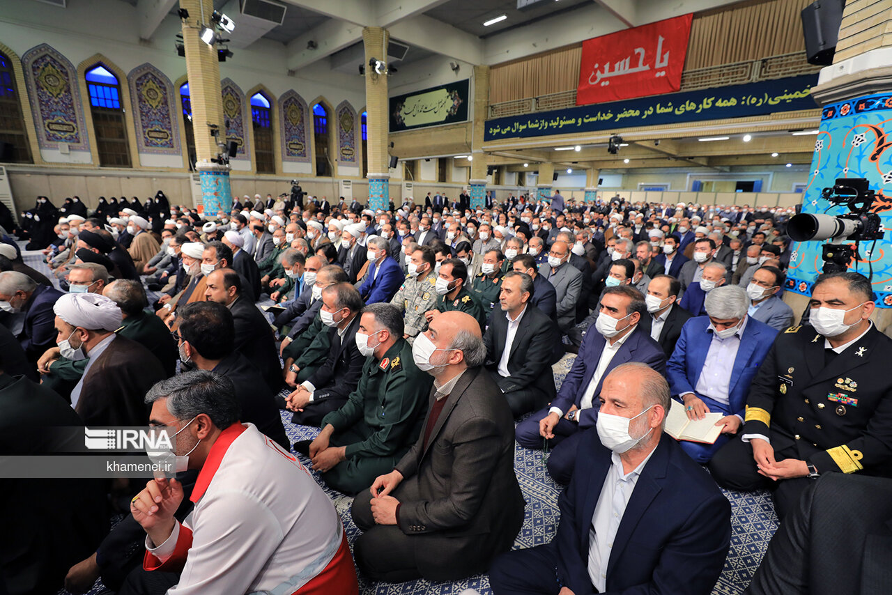 IRNA English Supreme Leader receives government officials