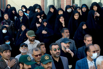 Funeral del mártir Meqdad Mahqani en Gorgan 