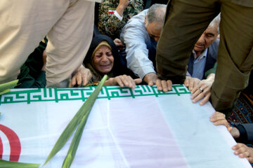 Funeral del mártir Meqdad Mahqani en Gorgan 