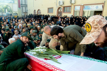 Funeral del mártir Meqdad Mahqani en Gorgan 