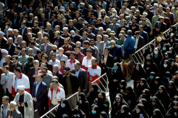 Funeral del mártir Meqdad Mahqani en Gorgan 