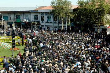 Funeral del mártir Meqdad Mahqani en Gorgan 