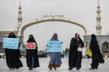 اجتماع عهد مهدوی در مسجد جمکران